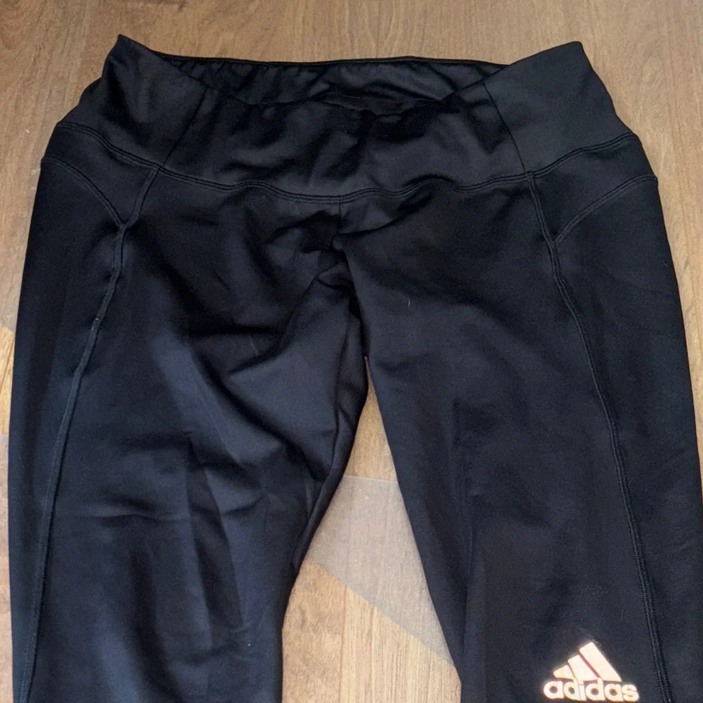 Adidas Women’s Black Active Leggings Plus Size 1X Athletic Pants - Picture 4 of 8